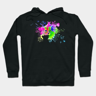 Psychedelic Cat Hoodie